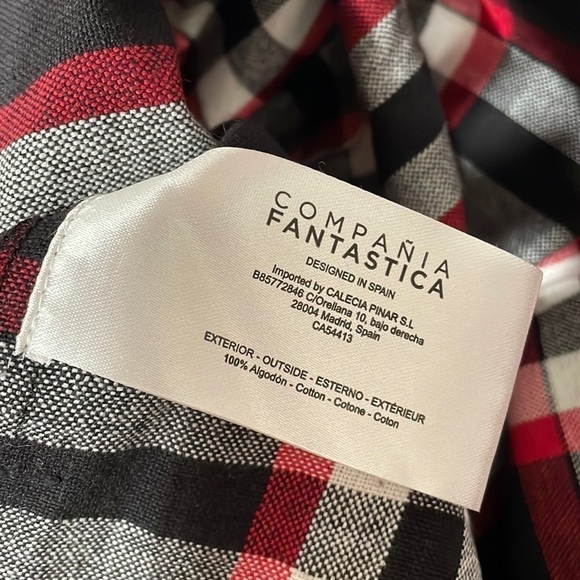 𝅺red Plaid Flannel Checker Skirt - Picture 9 of 9